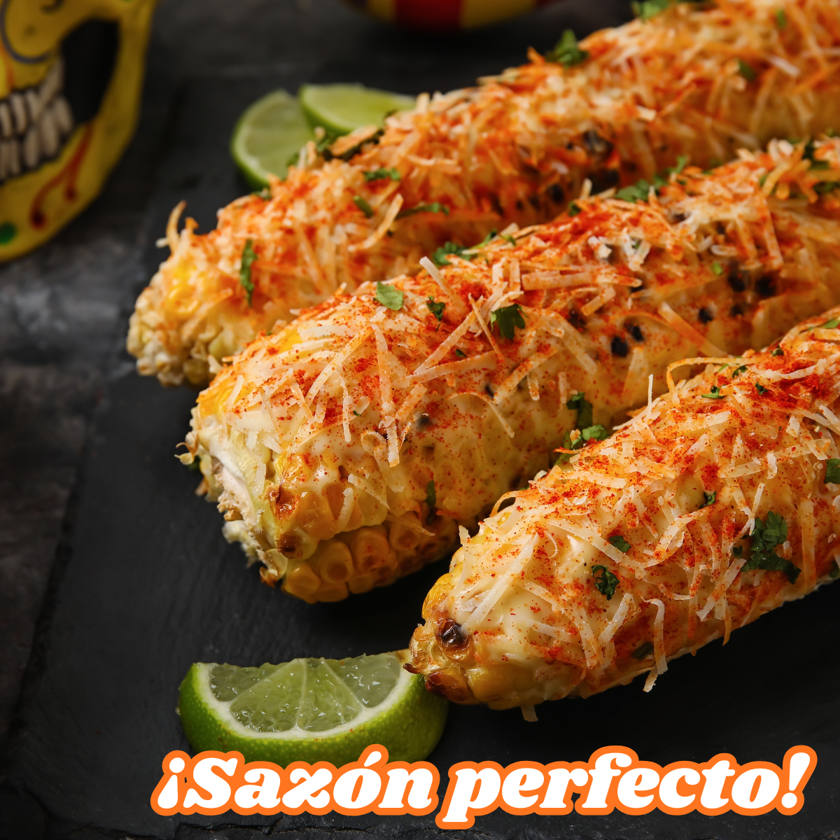 Lion Spice Co. Authentic Mexican Street Corn Seasoning - All-Natural Mexican Elote Spice Mix for Corn, Chili, Popcorn & More
