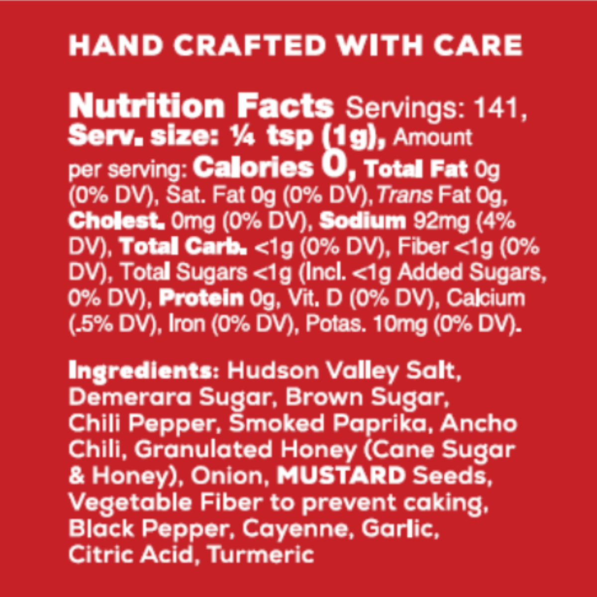 Lion Spice Co Sweet & Spicy BBQ Rub – Brown Sugar Sweet Heat Seasoning for Ribs, Chicken, Wings, Pork & Vegetables | All-Natural Clean Ingredients | Gluten-Free, Non-GMO BBQ Spice Blend