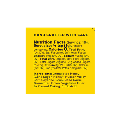 Lion Spice Co Hot Honey Seasoning – Sweet Heat Blend with Chili Peppers – Hot Honey Rub for Chicken, Wings, Ribs & BBQ – Ideal for Grilling, Roasting & Frying – 5.8 oz Shaker